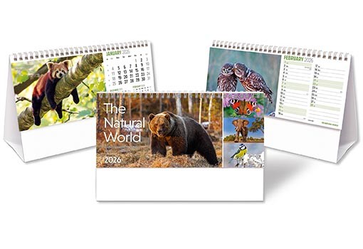 The Natural World Desk Calendar