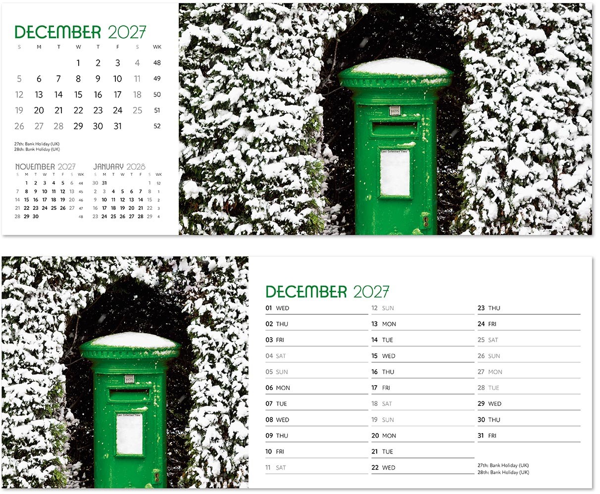 A Touch of Colour Desk Calendar