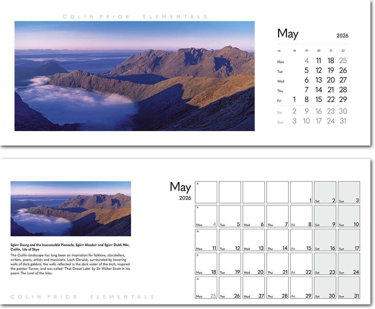 Colin Prior Note Station Desk Calendar 