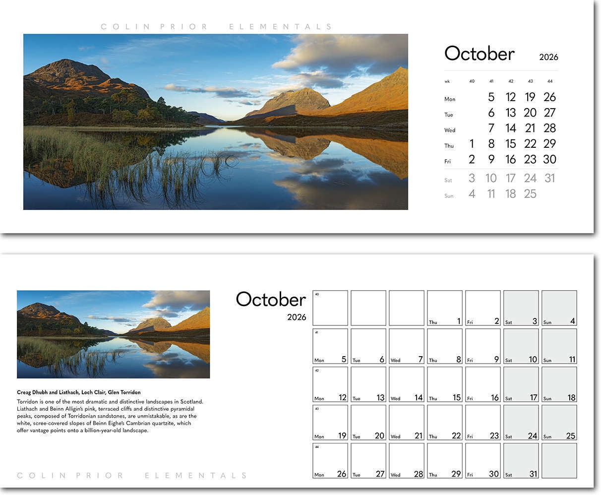 Colin Prior Note Station Desk Calendar 