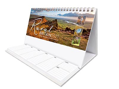 Rural Britain Task Station Desk Calendar