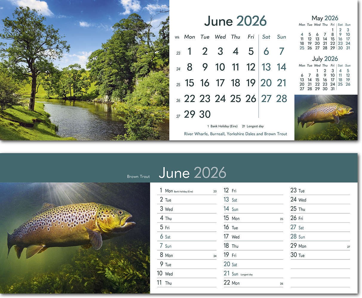 Rural Britain Desk Calendar