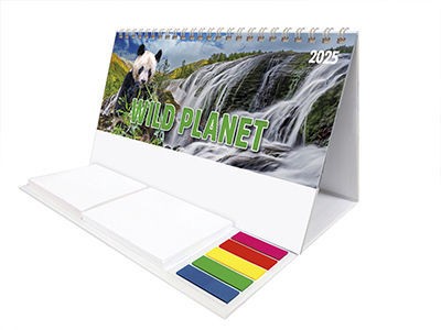 Wild Planet Note Station Desk Calendar 