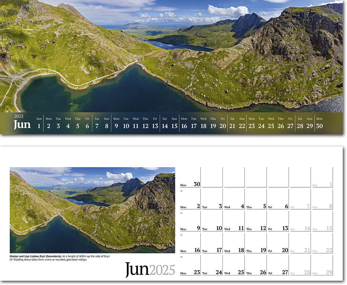 Wild Britain Task Station Desk Calendar