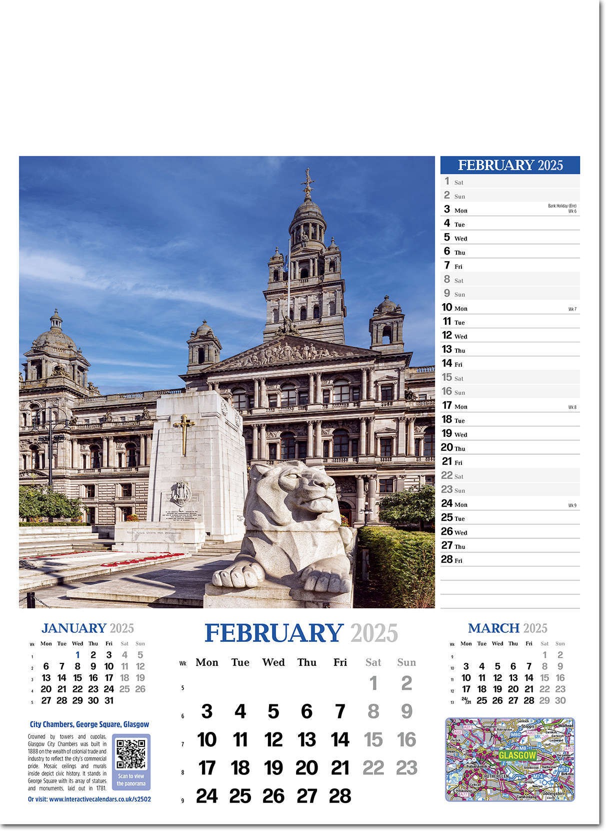 Splendour of Scotland Calendar