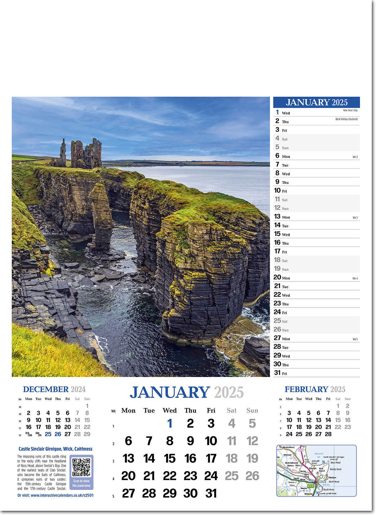 Splendour of Scotland Calendar