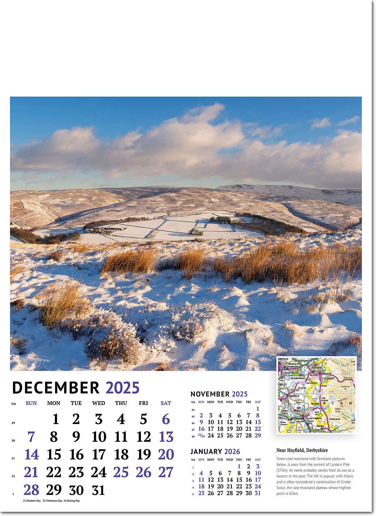 Beautiful Britain Wall Calendar