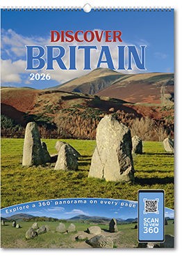 Discover Britain Wall Calendar