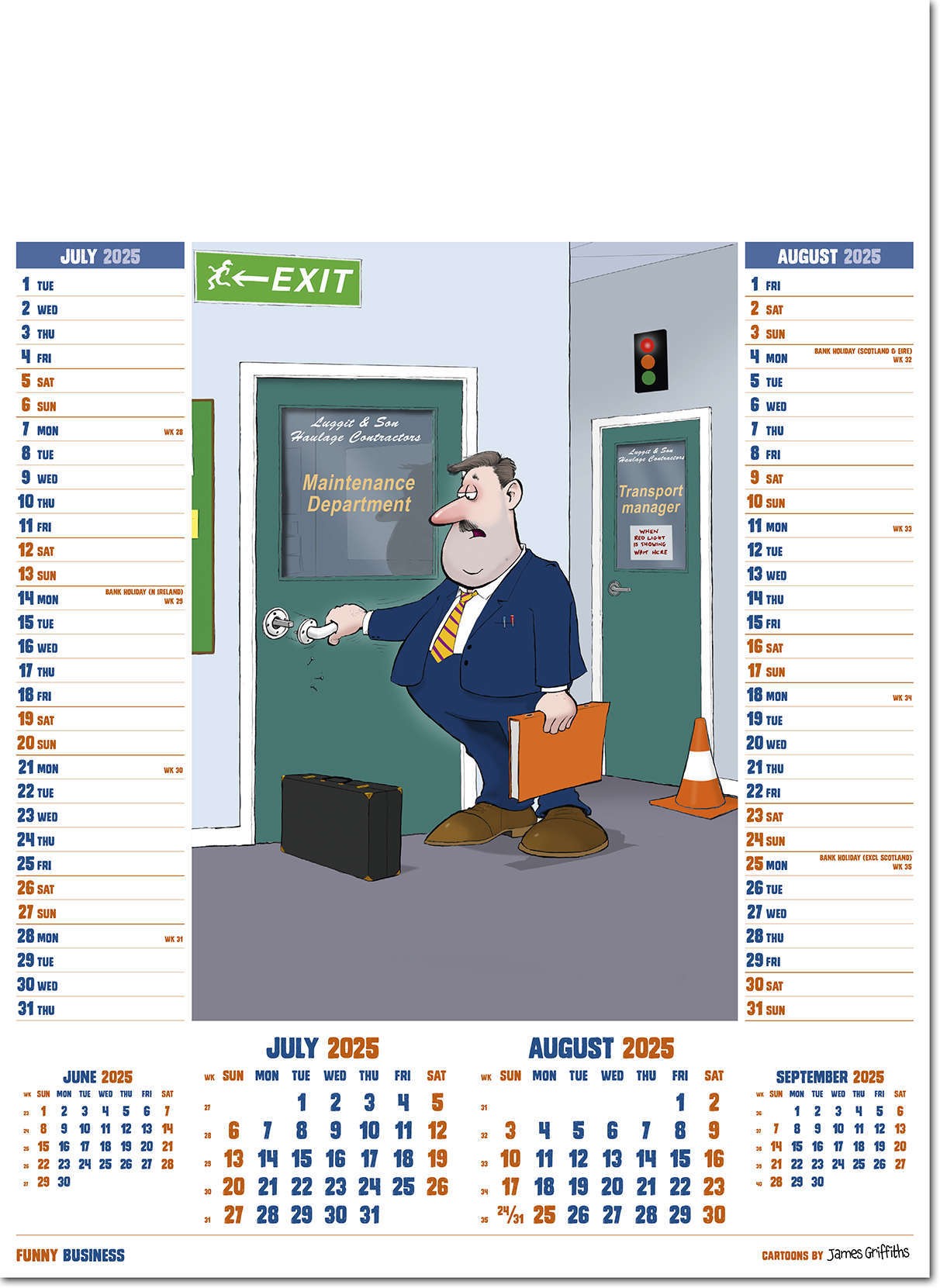 Funny Business Calendar