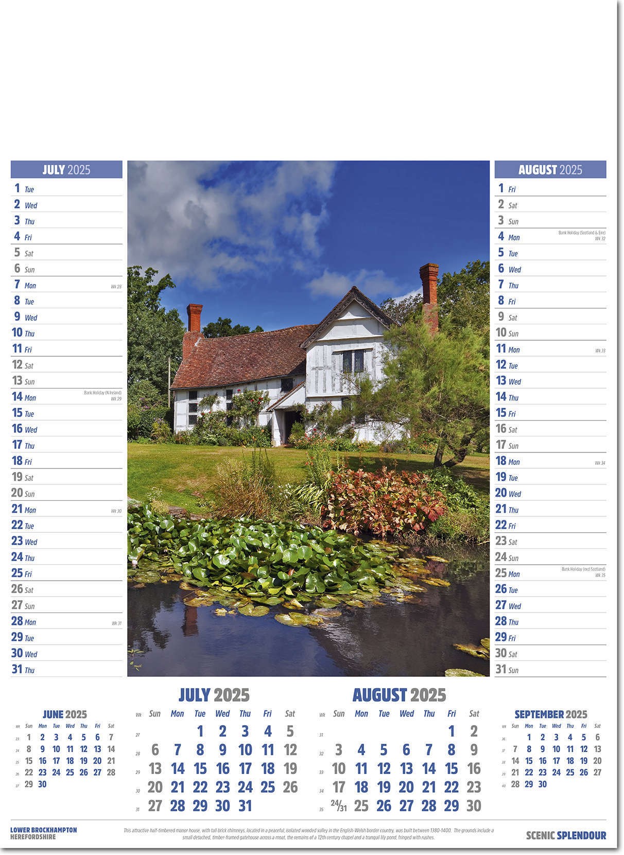 Scenic Splendour Calendar