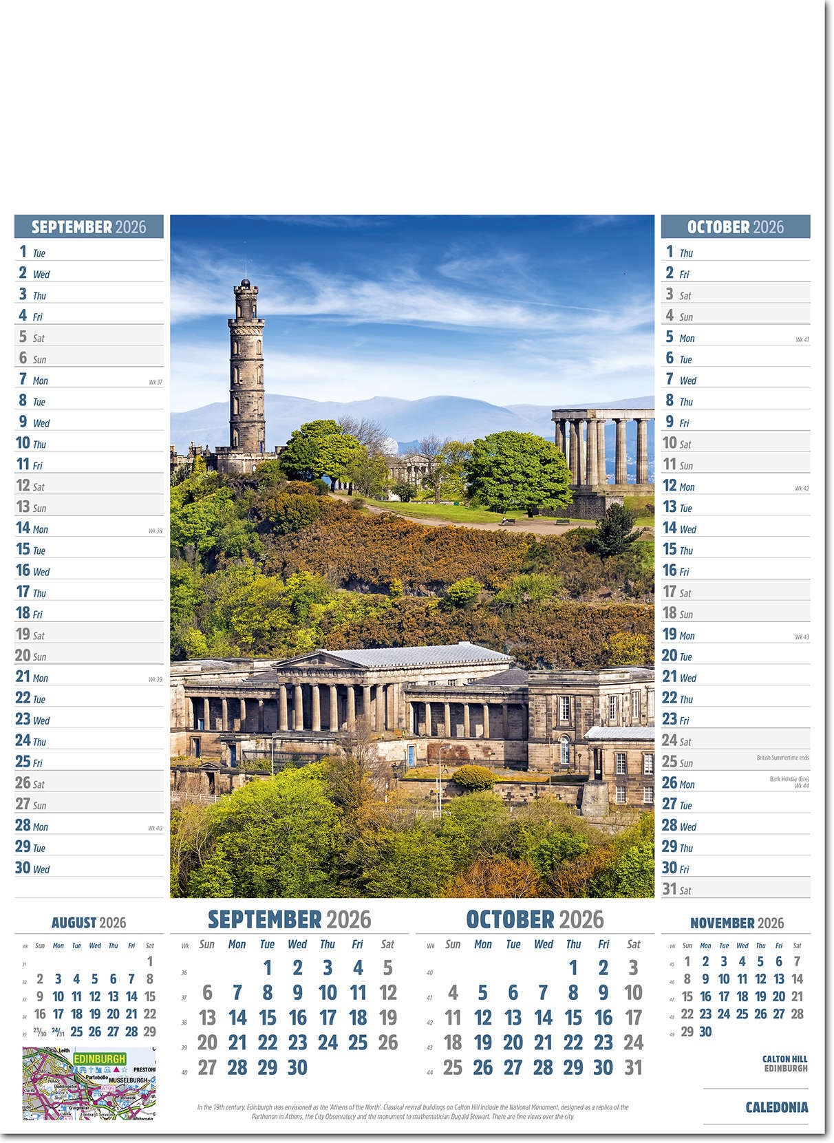 Caledonia Calendar