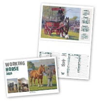 Working Horse Postage Saver Calendar