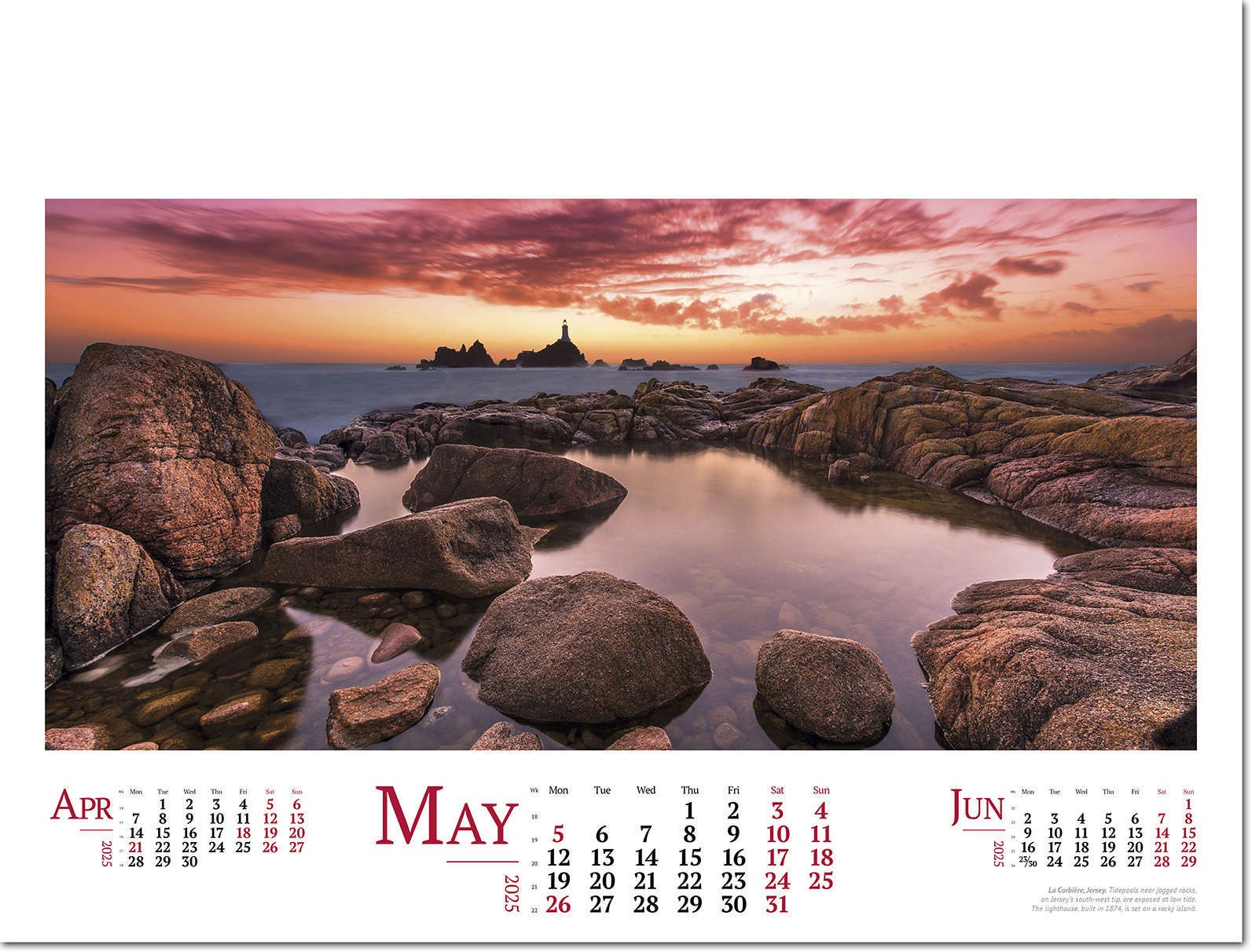 Wild Britain Wall Calendar