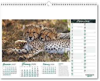 Kindred Spirits Calendar