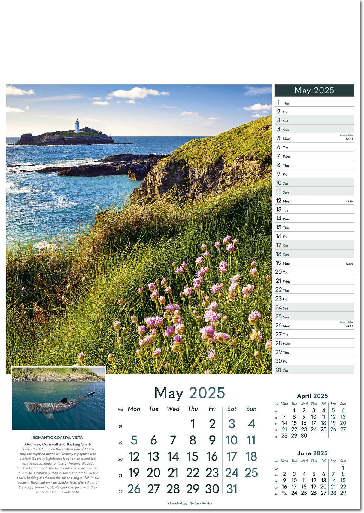 Rural Britain Wall Calendar