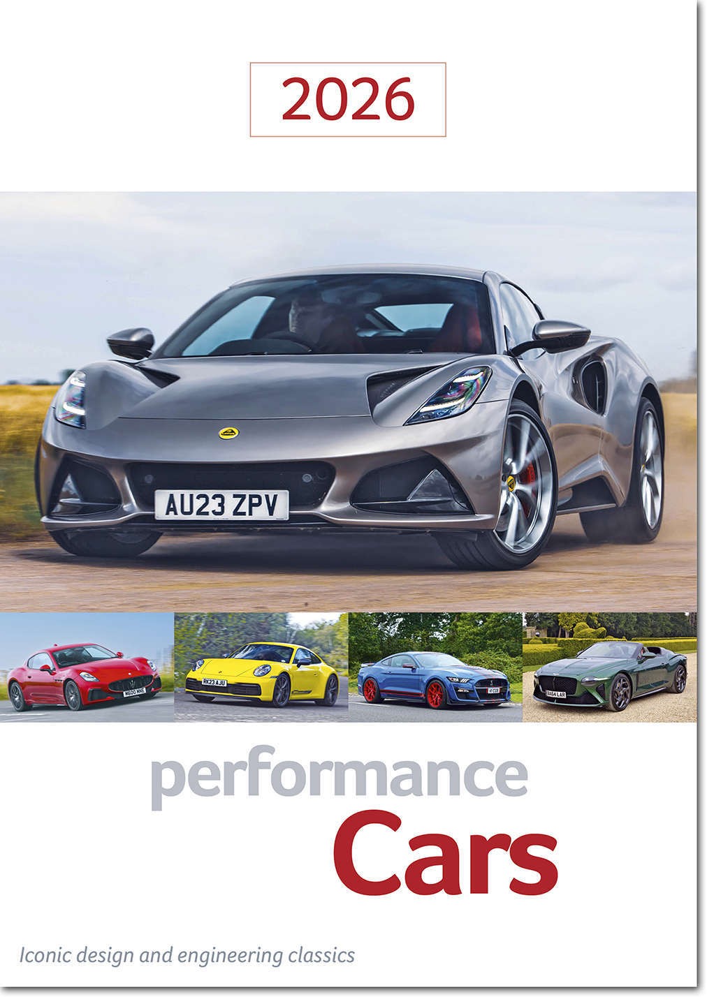 Performance Cars Wall Calendar