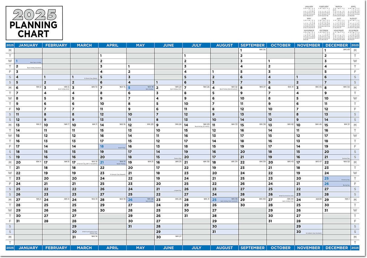 Vertical Wall Planner